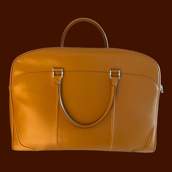 SAMSONITE BLACK LABEL BAYAMO LEATHER SUITER GARMENT BAG - Picture 10 of 10